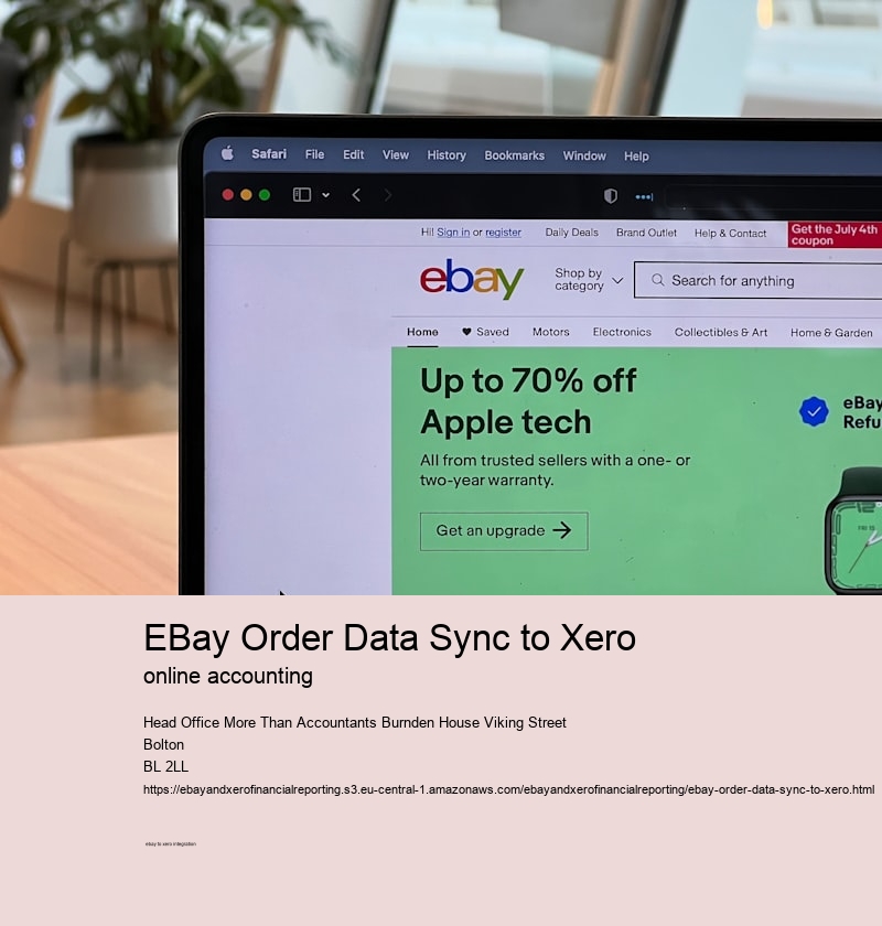 eBay Order Data Sync to Xero