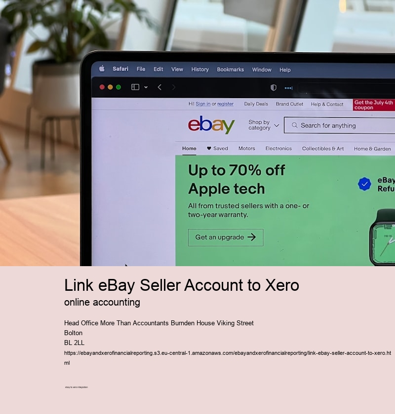 Link eBay Seller Account to Xero