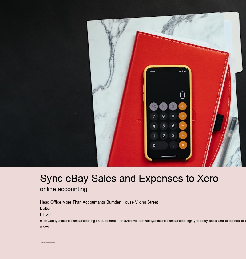 Sync eBay Sales and Expenses to Xero